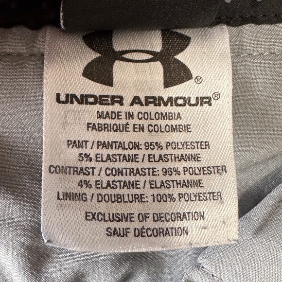 Under Armour Men's Performance Lined Golf Pants Charcoal 38/32 Outdoor Preppy - Picture 8 of 15